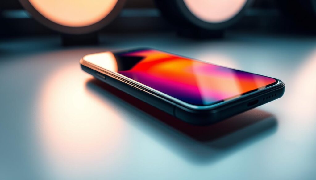 AMOLED display with Gorilla Glass protection
